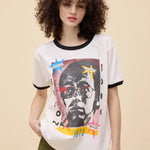 Elton John 1973 Pop Art Ringer Tee - Elle Maxine