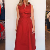 Ember Tie Front Maxi Dress - Elle Maxine