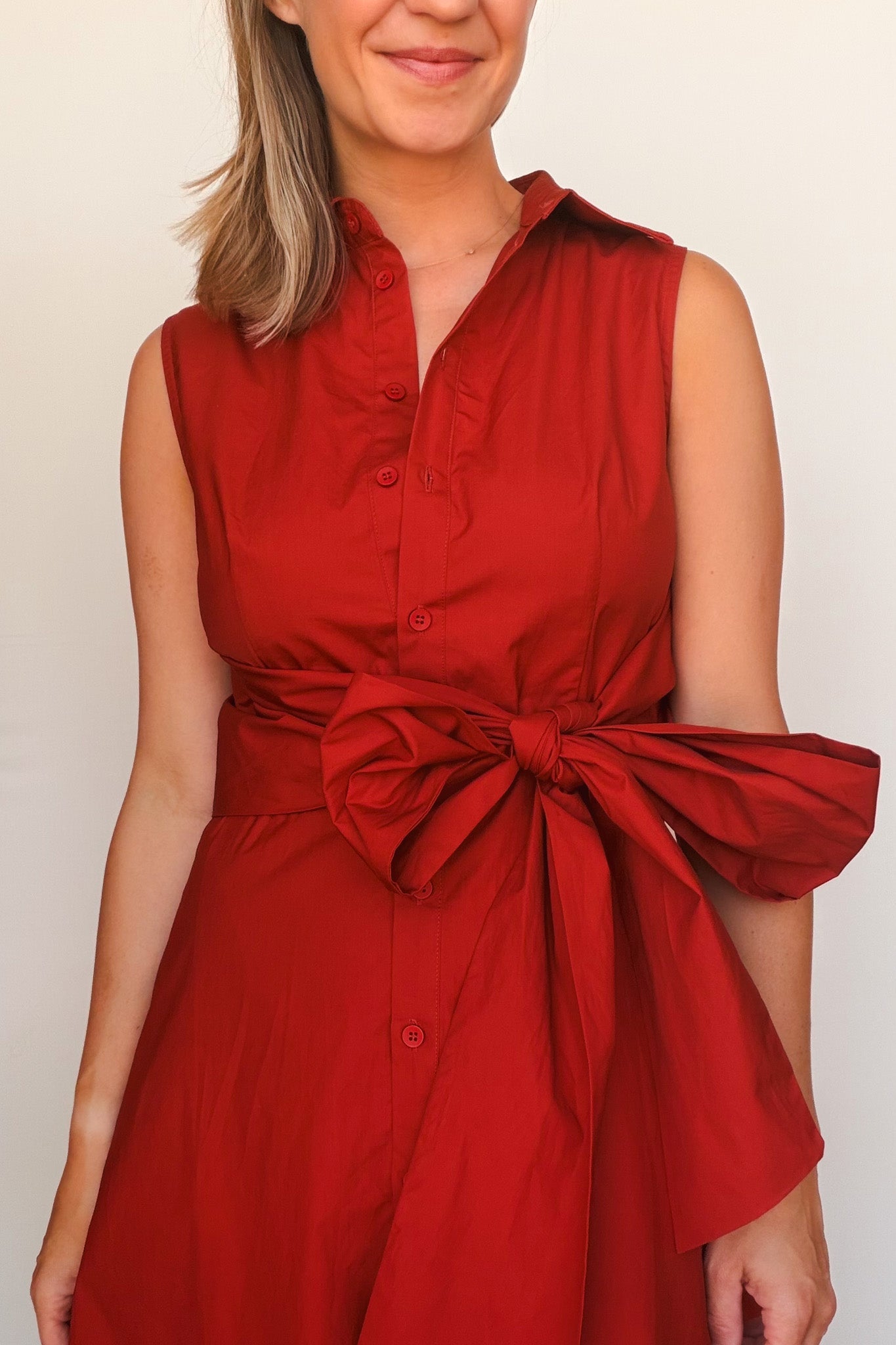 Ember Tie Front Maxi Dress - Elle Maxine
