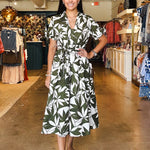 Emerald Canopy Dress - Elle Maxine