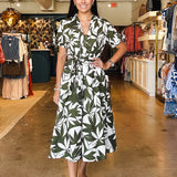 Emerald Canopy Dress - Elle Maxine