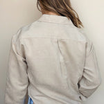 Enya Faux Suede Shacket - Elle Maxine