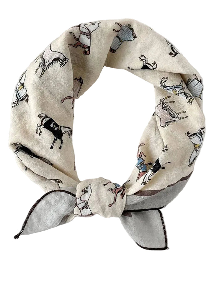 Equestrian Square Bandana - Elle Maxine