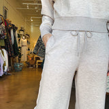 Erika Drawstring Pant - Taupe - Elle Maxine