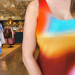 Erina Maxi Dress - Mirage Print - Elle Maxine