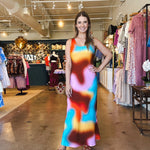 Erina Maxi Dress - Mirage Print - Elle Maxine