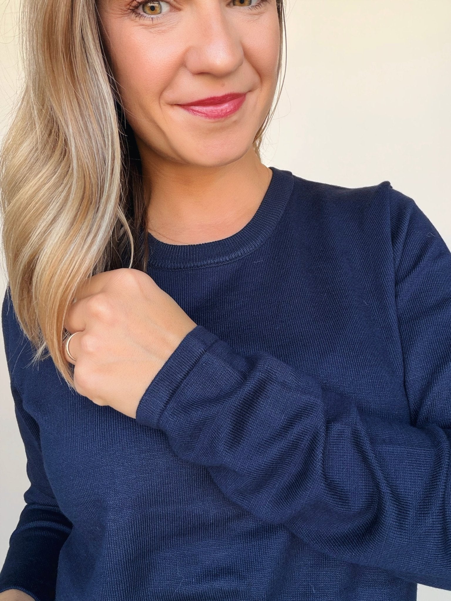 Essential Knit Long Sleeve Top - Elle Maxine