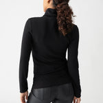 Essential Turtleneck - Black - Elle Maxine