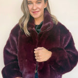 Everest Fur Bomber - Elle Maxine