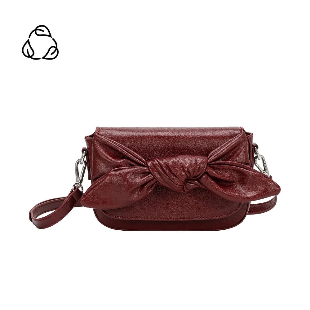 Faye Bow Clutch - Chocolate - Elle Maxine