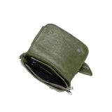 Faye Bow Clutch - Olive - Elle Maxine