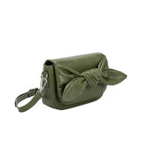 Faye Bow Clutch - Olive - Elle Maxine