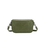 Faye Bow Clutch - Olive - Elle Maxine