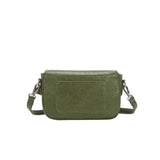Faye Bow Clutch - Olive - Elle Maxine