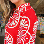 Festival Medallion Drop Waist Dress - Elle Maxine
