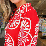 Festival Medallion Drop Waist Dress - Elle Maxine