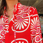 Festival Medallion Drop Waist Dress - Elle Maxine