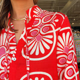 Festival Medallion Drop Waist Dress - Elle Maxine