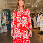 Festival Medallion Drop Waist Dress - Elle Maxine