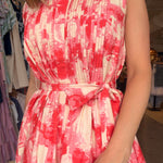 First Impressions Pleated Dress - Elle Maxine