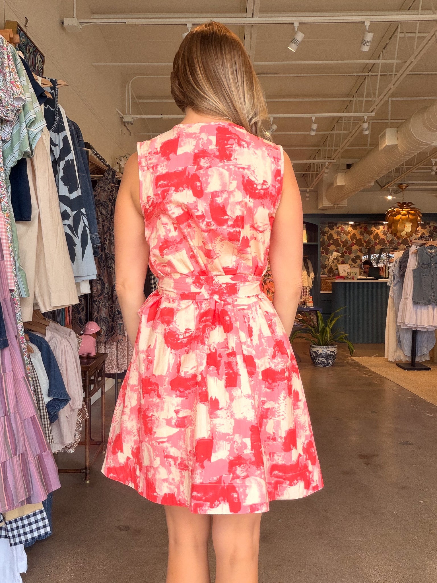 First Impressions Pleated Dress - Elle Maxine