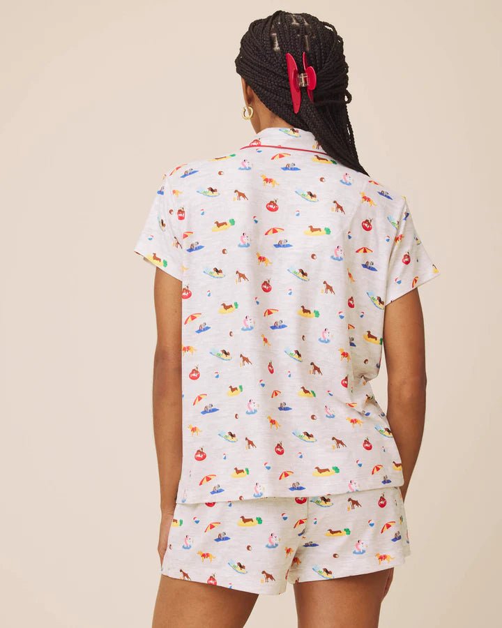 Flora Pajama Short Set - Elle Maxine