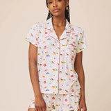 Flora Pajama Short Set - Elle Maxine
