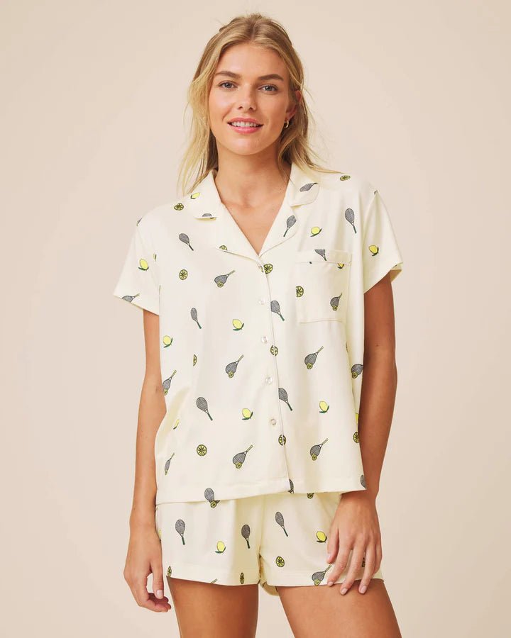 Flora Pajama Short Set - Elle Maxine