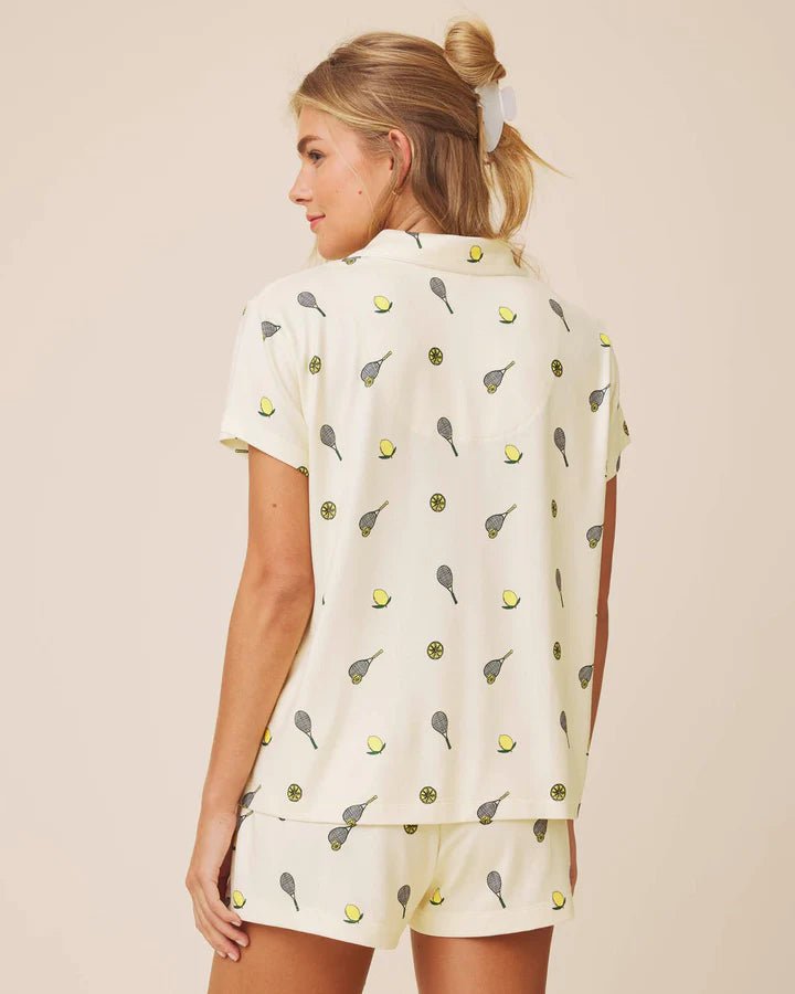 Flora Pajama Short Set - Elle Maxine