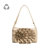 Florence Floral Clutch - Gold - Elle Maxine