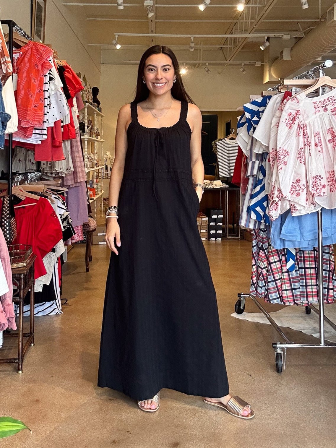 Florence Maxi Sundress - Elle Maxine