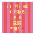 Foil Cocktail Napkin - Elle Maxine