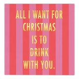 Foil Cocktail Napkin - Elle Maxine