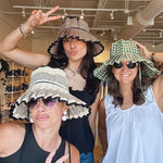 Foldable Pleated Sun Hat - Elle Maxine