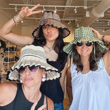 Foldable Pleated Sun Hat - Elle Maxine