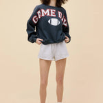 Game Day Crew Sweatshirt - Elle Maxine