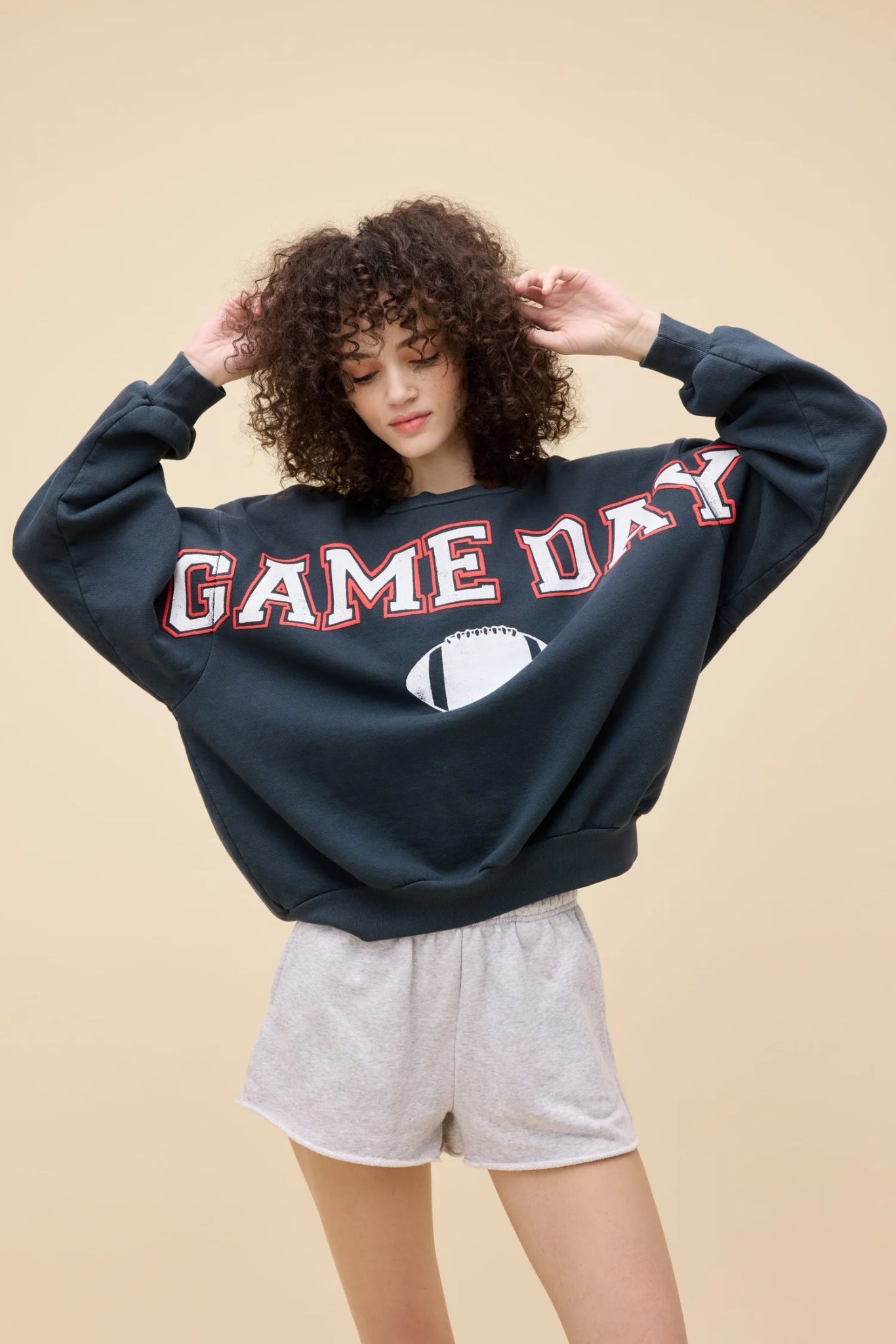Game Day Crew Sweatshirt - Elle Maxine