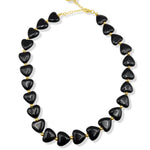 Gemma Heart Bead Necklace - Elle Maxine