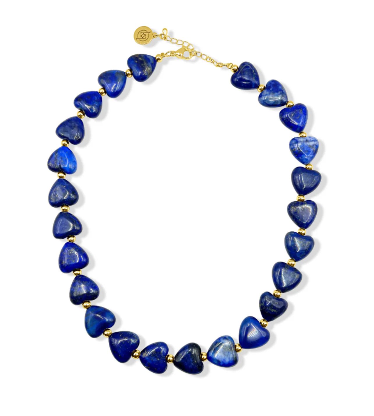 Gemma Heart Bead Necklace - Elle Maxine