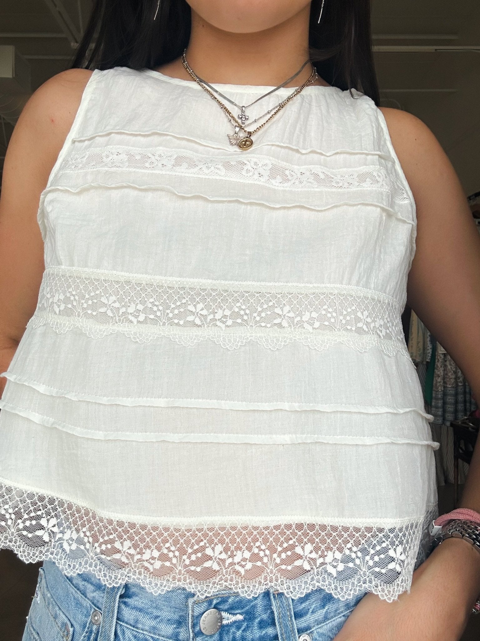 Gemma Lace Top - Elle Maxine