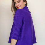 Georgia Mock Neck Sweater - Elle Maxine