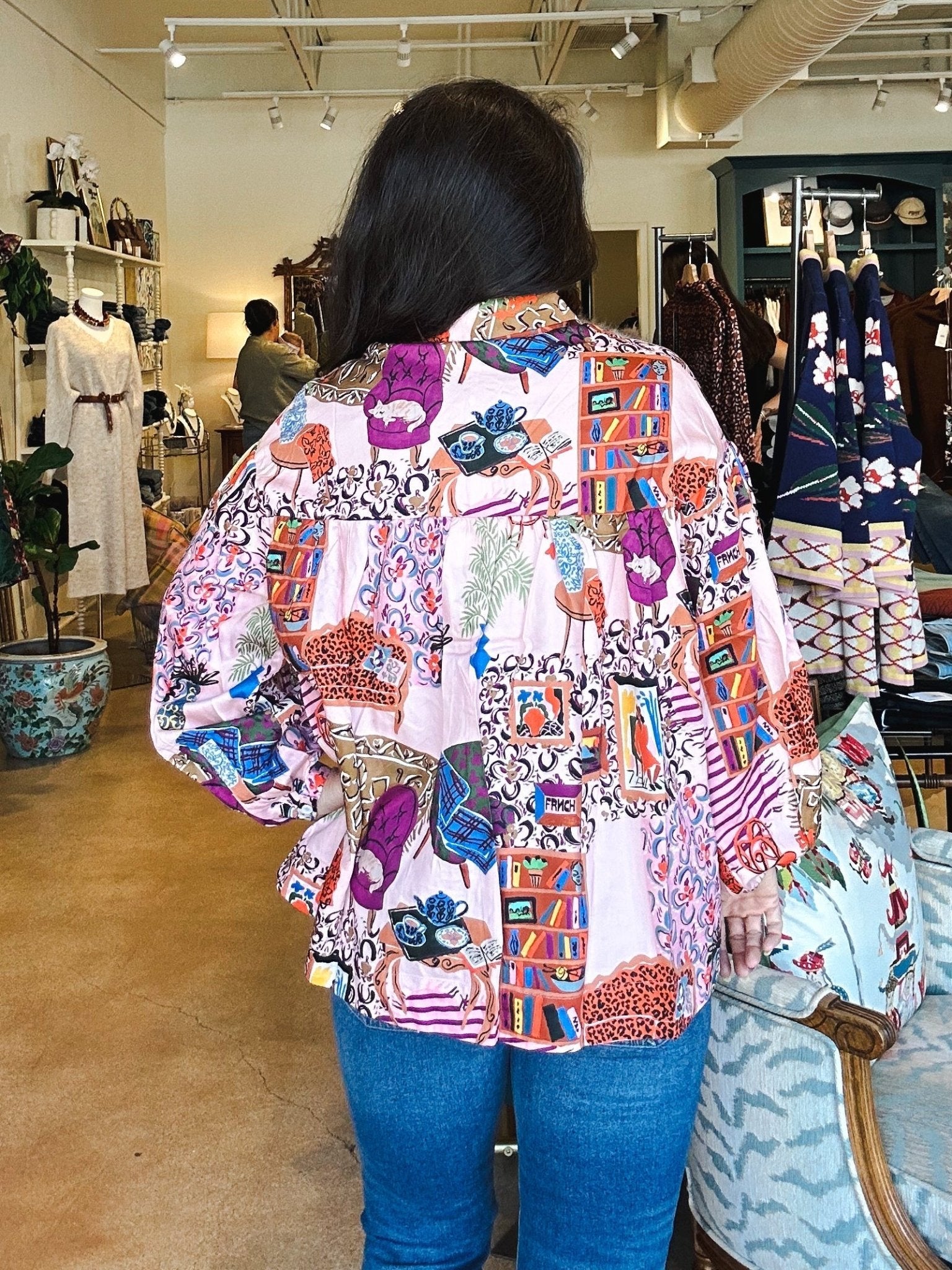 Gerbera Button Down Top - Elle Maxine