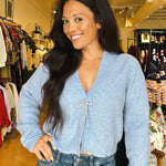 Ghaida Cardigan - Blue Sky - Elle Maxine