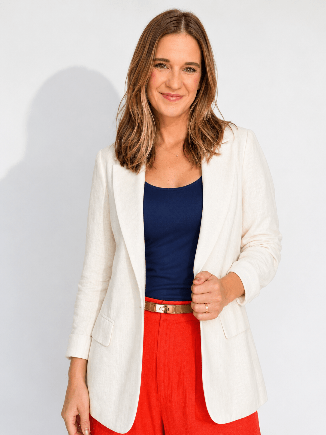 Gia Cinched Sleeve Blazer - Elle Maxine