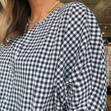 Gigi Gingham Blouse - Elle Maxine