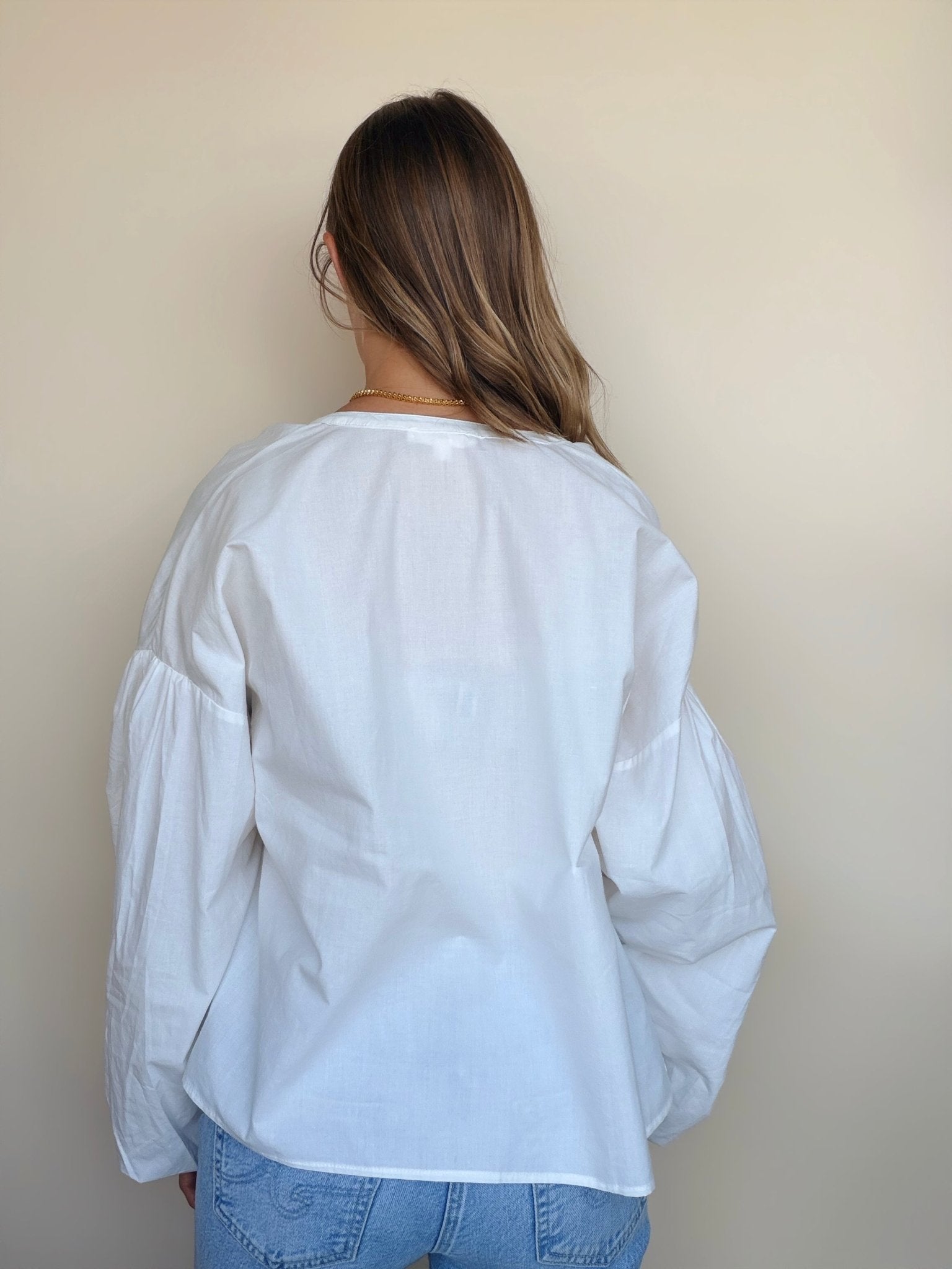 Gina Poplin Top - Elle Maxine