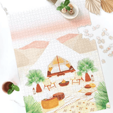 Glamping Jigsaw Puzzle - 1000 piece - Elle Maxine