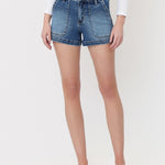 Gloria Patch Pocket High Rise Short - Elle Maxine