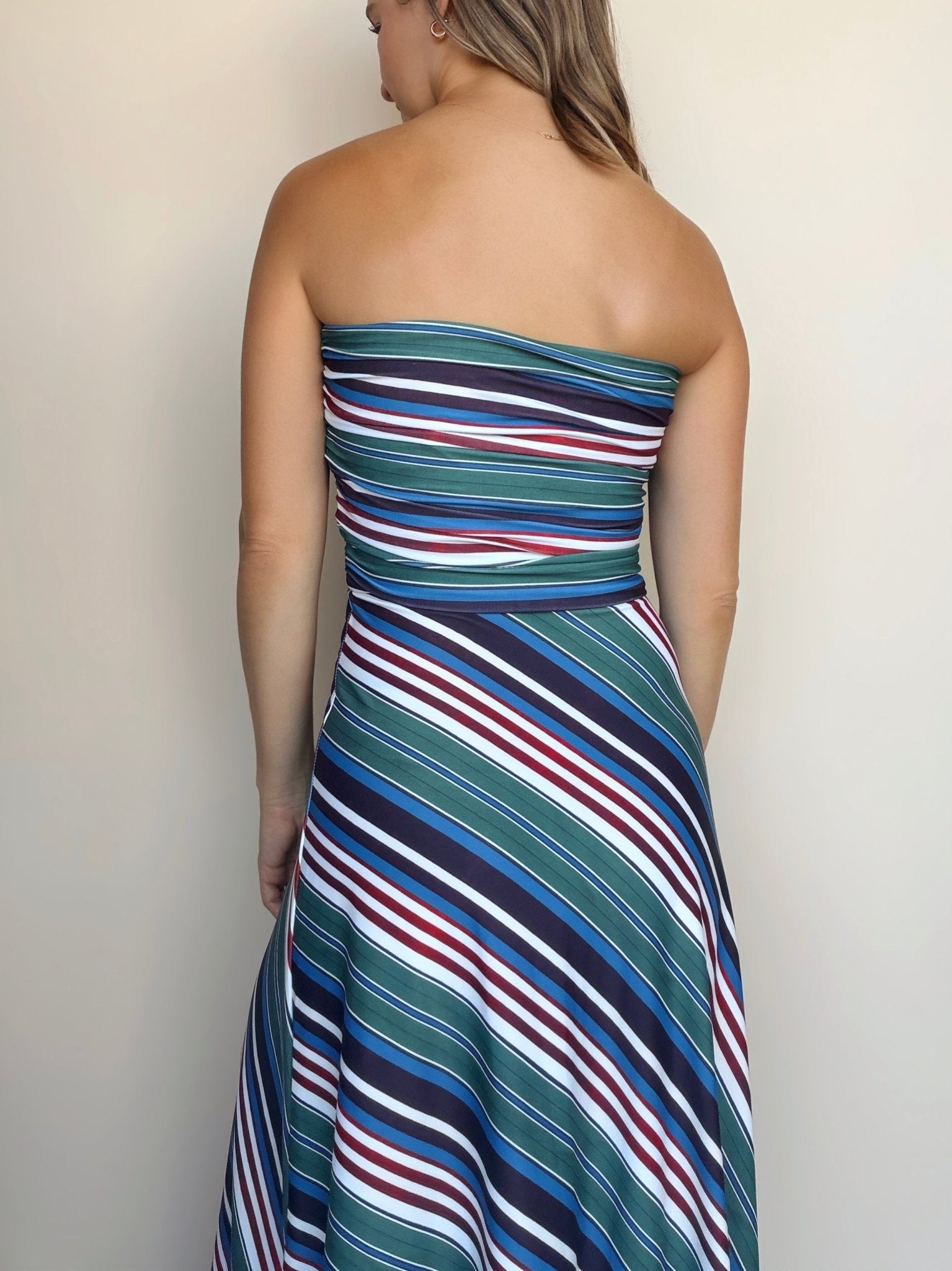 Gloria Strapless Dress - Elle Maxine