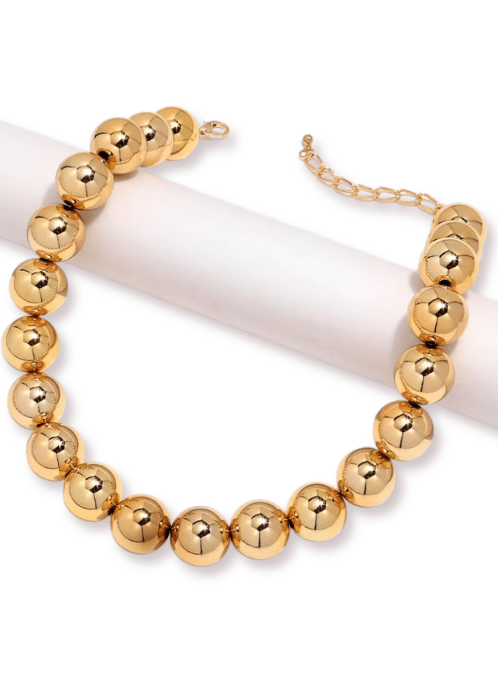 Goldie Large Beaded Necklace - Elle Maxine